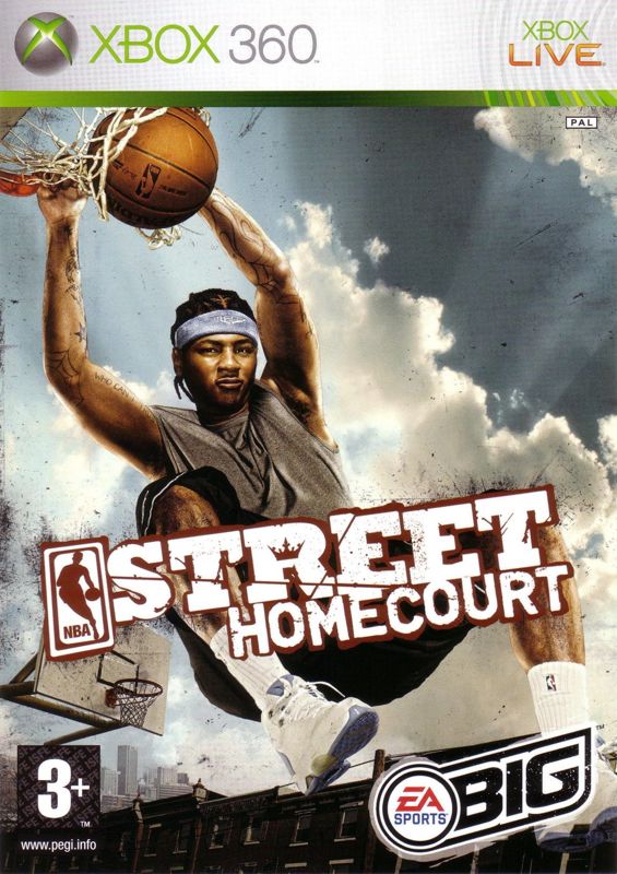 NBA Street Homecourt box art for Playstation 3